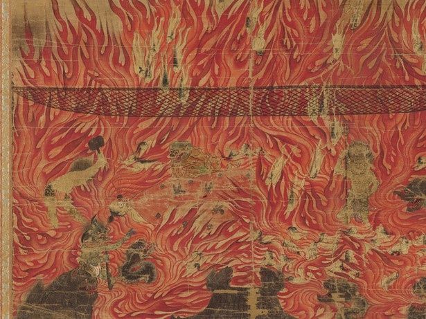鎌倉時代に描かれた極楽寺所蔵の重要文化財 「六道絵」※画像は展示作品の一部 画像提供：奈良国立博物館