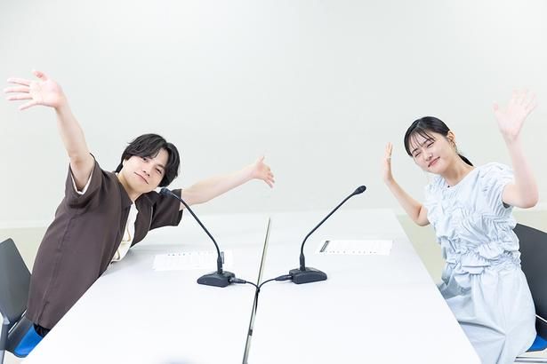 【写真を見る】『5秒で完全犯罪を生成する方法』の魅力を語ってくれた重岡大毅＆原菜乃華 撮影/木村篤史