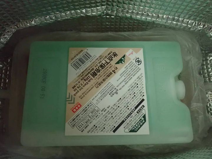 DAISO(ダイソー)：氷点下保冷剤(ハードタイプ、220g)