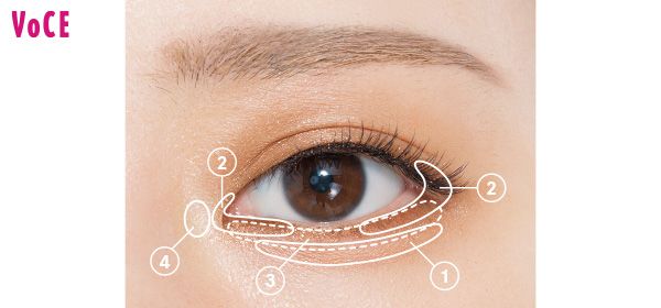 HOW TO MAKE-UP／下まぶた