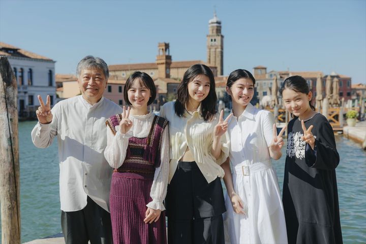 ベネチア国際映画祭に参加する映画『ルックバック』キャスト陣＆是枝裕和監督 （C）藤本タツキ／集英社 （C）2026 K2 Pictures・集英社 width=