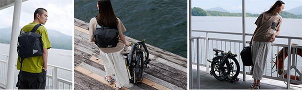 都市と自然の双方に対応する機能性備えた「Brompton × and wander」発売