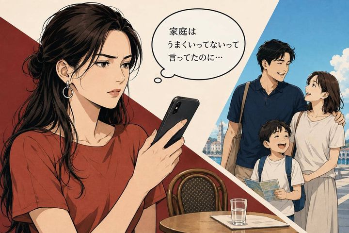 彼の家庭が幸せそうだと、なぜか腹が立つ…。不倫中の女性が抱える矛盾した感情