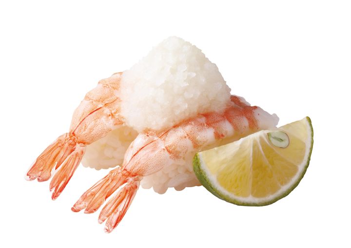 えび（かぼすおろし）の握り
