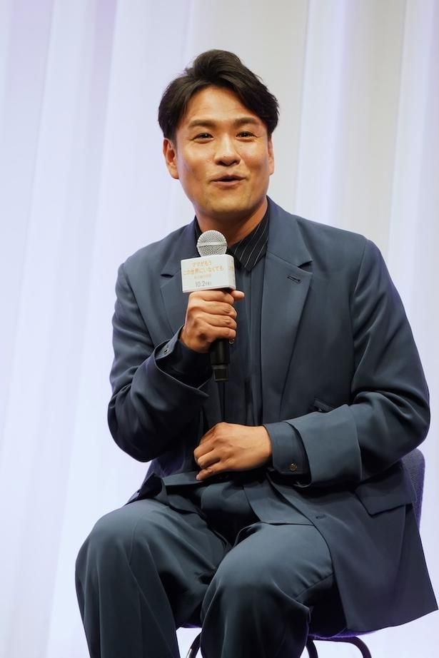 笠原は「濡れるシーン」に注目してほしいとアピール