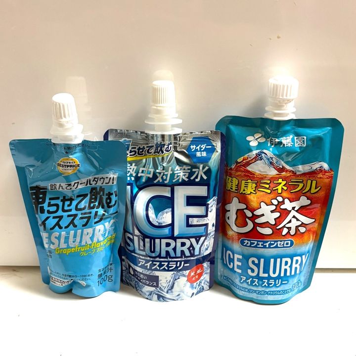 パウチタイプの3種類も試してみました
