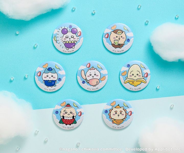 ▼『ちいかわぽけっと mini POP UP STORE』取り扱いモチーフ
