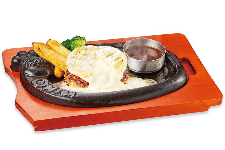 “とろ～り”焼きカマンベールチーズのハンバーグ