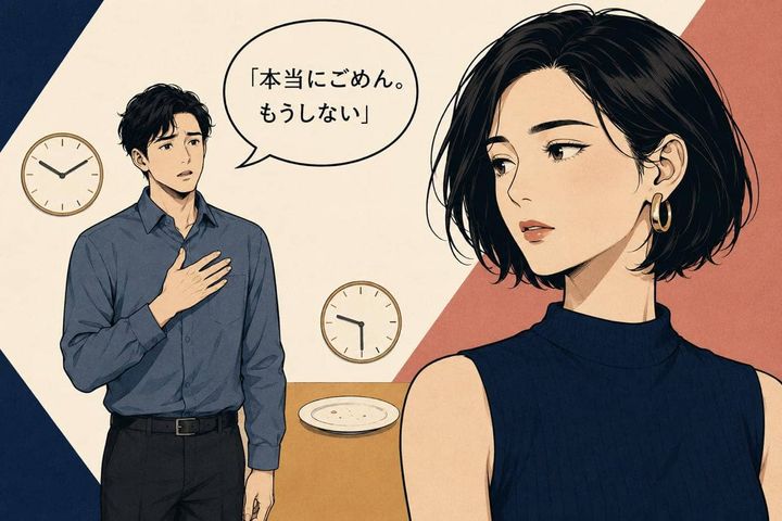 「あんなに謝ったのに、また同じこと？」男の“ごめん”が反省とは限らない理由