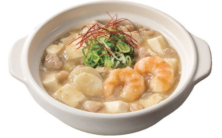 コク旨!白い麻婆豆腐～海老・中華クワイ・山芋入り～