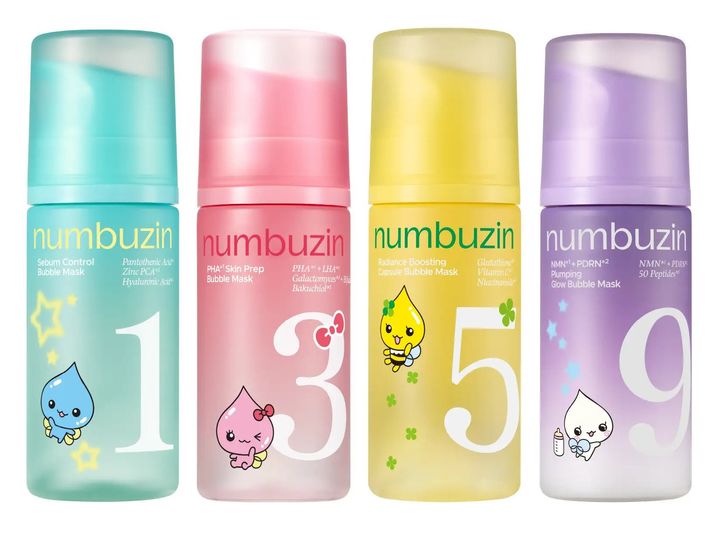 ナンバーズイン「しずくちゃん×numbuzin」限定デザインのバブルパック