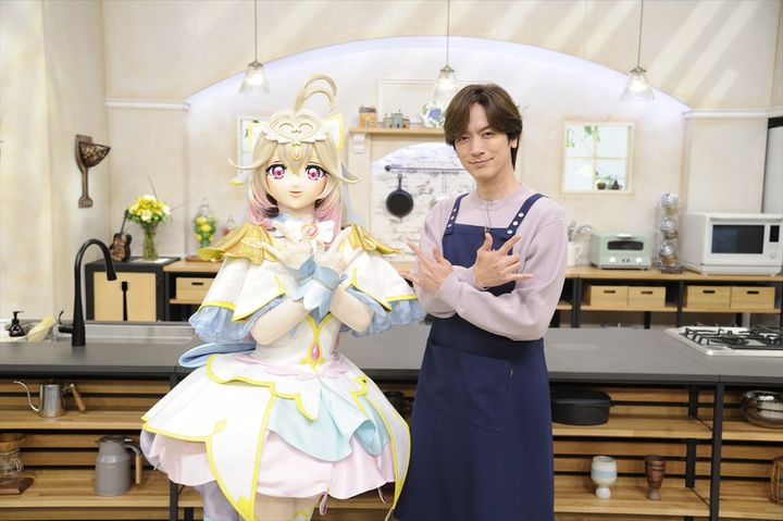 『DAIGOも台所～きょうの献立 何にする？～』にキュアアルカナが登場 （C）ABCテレビ （C）ABC‐A・東映アニメーション width=