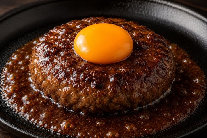 Pistwo Valeur／月見ハンバーグ