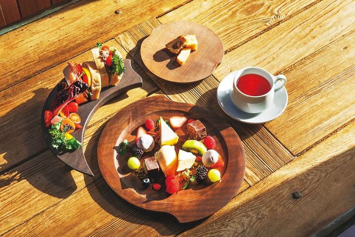 山のレストラン