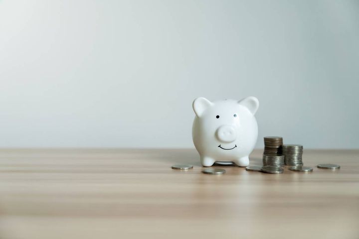 北東 くじ運 上がる 陶器の貯金箱