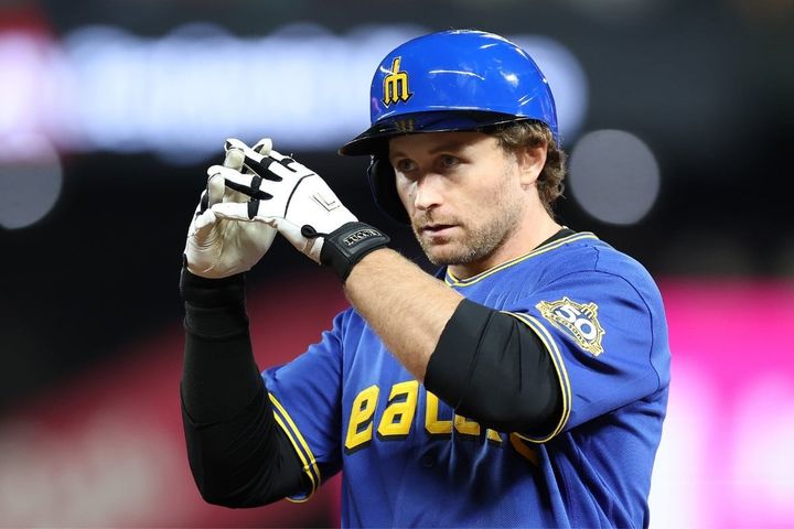 マリナーズのブレンダン・ドノバン（C）Getty Images