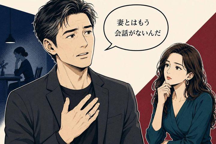 彼女には家庭の愚痴ばかり…。不倫男性が“かわいそうな夫”を演じたがる３つの理由