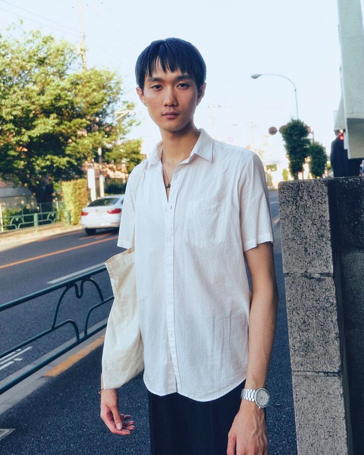 【20代スナップ＠吉祥寺】テーマは学生服…“あの頃”を思い出すアイテム選びとサイズ感