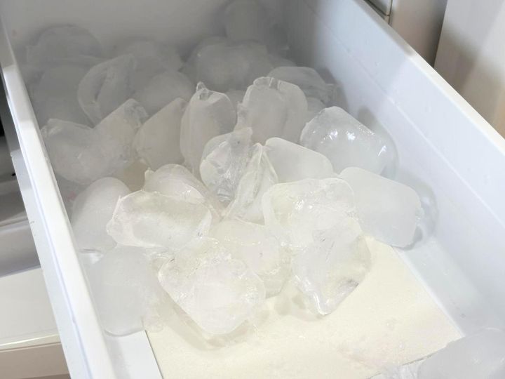 画像: 透明な氷になったら完了