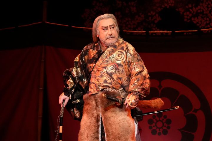 舞台『リア王』 リア王役：中村芝翫さん