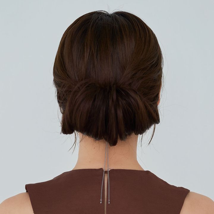 カチューシャヘアアレンジ