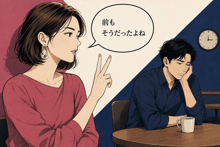 「前もそうだったよね」が口ぐせ？男性が“一緒にいると疲れる”女性とは