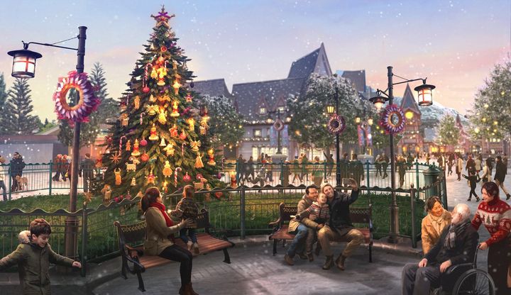 ディズニーランド・パリ“ディズニー・エンチャンテッド・クリスマス”