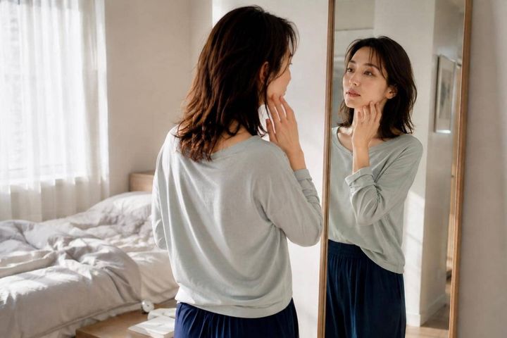 朝の顔がむくまない人は、夜の過ごし方が違う。すっきり見えにつながる３つの習慣