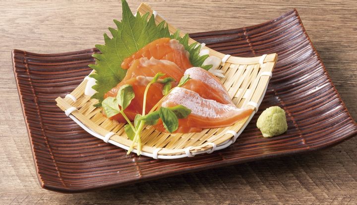 三陸広田湾産サーモン刺身