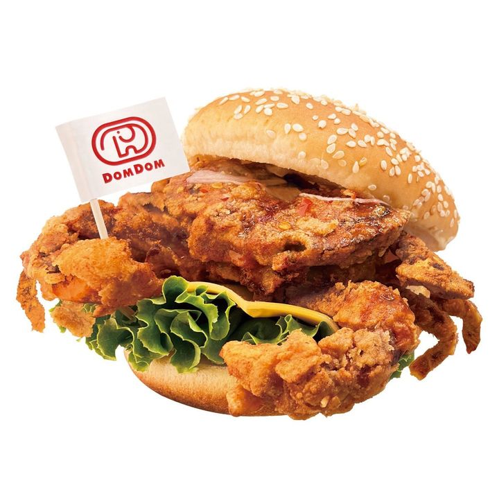 ドムドムハンバーガー「丸ごと!! カニバーガー」名古屋みそ味 9月17日(木)全国の店舗で販売開始★ by PR TIMES