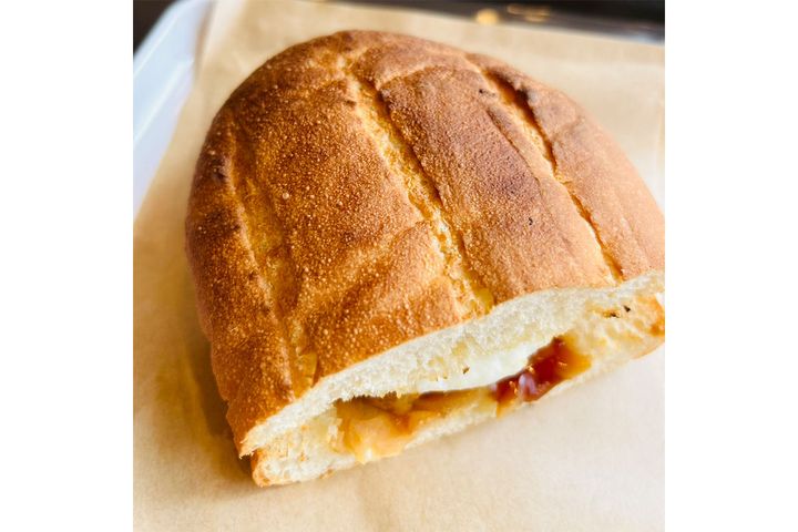 サンマルクホットサンド 月見テリヤキつくね／￥620（税込み）
