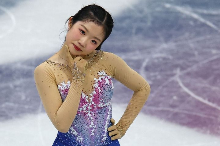フィギュアスケートの中井亜美（C）ロイター