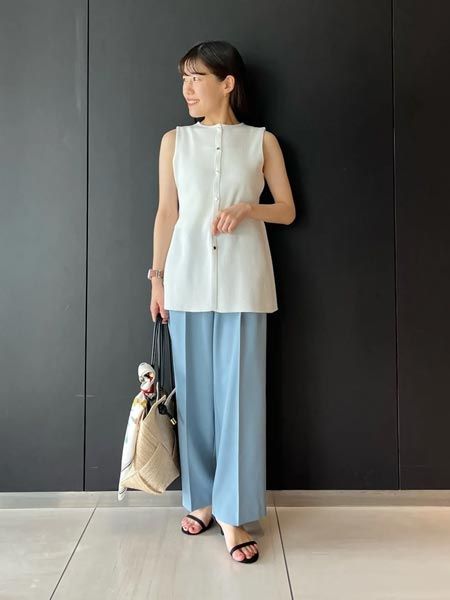 ルール2：ウエストマーク×センターラインでスタイル美人に 