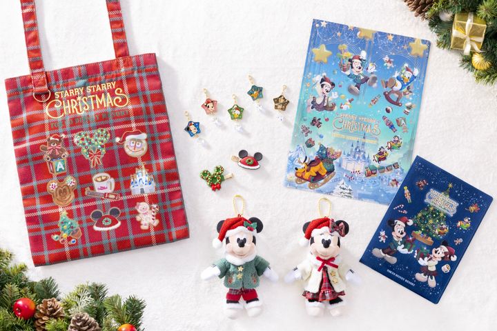 東京ディズニーリゾートのクリスマスならではのグッズ