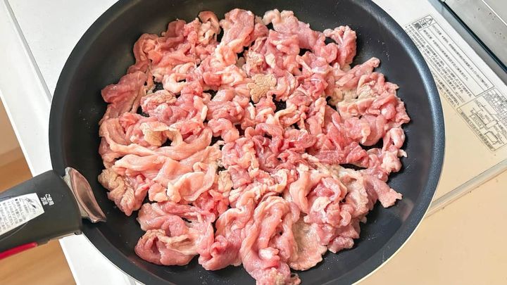 豚こまののり塩レモン焼き