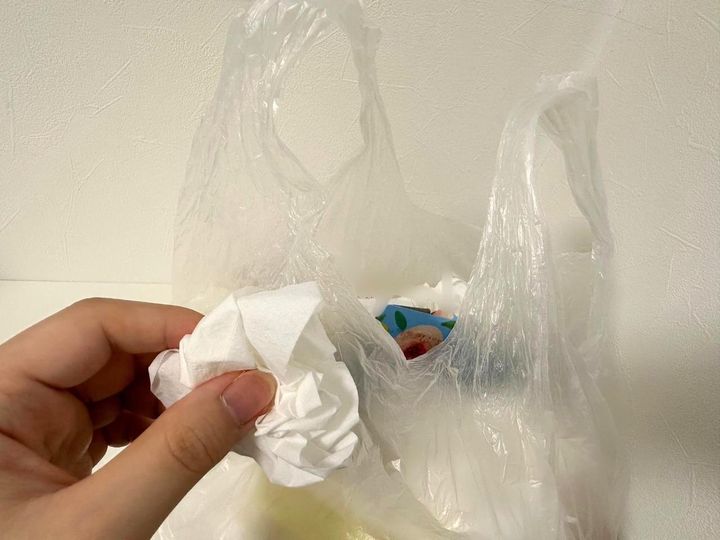 画像3: ゴミ袋を簡単に解く方法