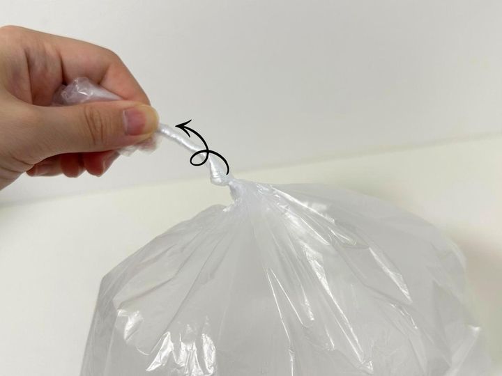画像2: 取っ手がない袋も解ける