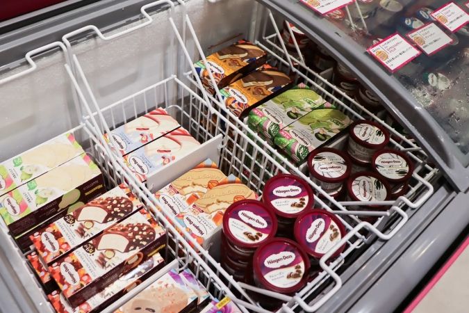 冷凍食品 チン！するレストランinFUKUOKA／アイスクリーム