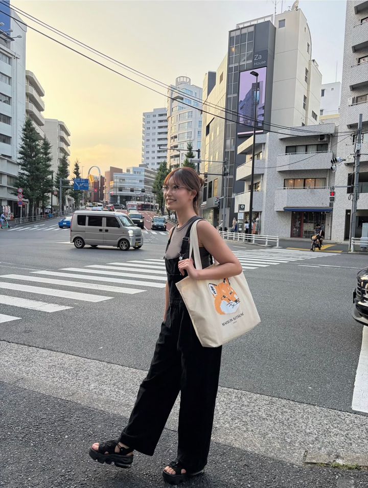 仕事の日のデニムコーデ