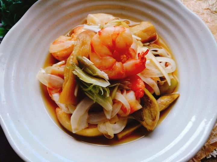 暑い夏を乗り切りたい‼えびと茄子の南蛮漬け