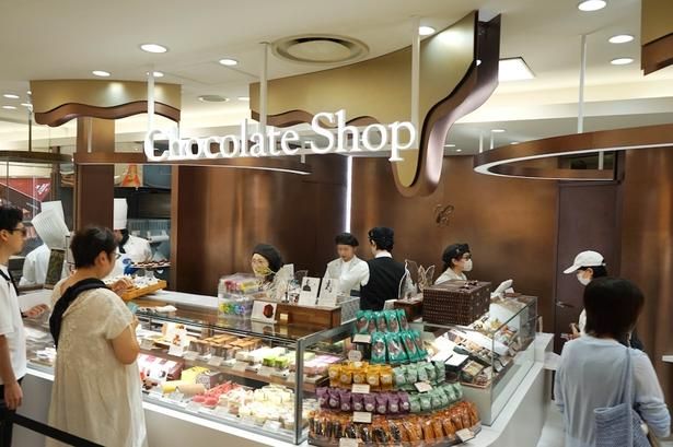 百貨店初の常設店となるチョコレートショップ