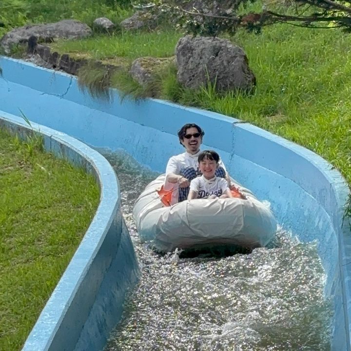 白樺湖池の平リゾートにある、池の平ファミリーランドは子どもの大好きがつまってる！森の遊園地のカヌーライド