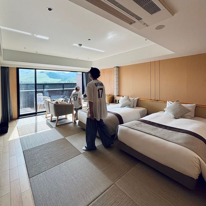 白樺湖池の平リゾートの新本館。きれいで広々とした空間は子連れ宿泊に最適！