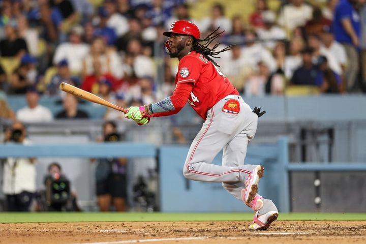 レッズのエリー・デラクルーズ（C）Getty Images