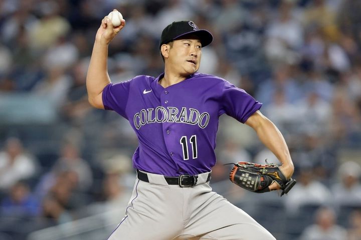 ロッキーズ・菅野智之（C）Getty Images
