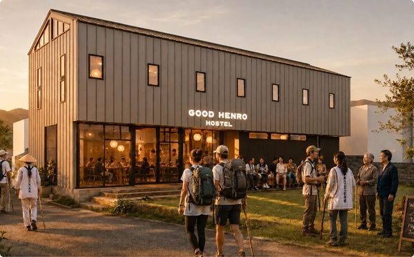 【徳島県鳴門市】歩き遍路のための宿泊施設「GOOD HENRO HOSTEL T1 NARUTO」開業！予約受付中