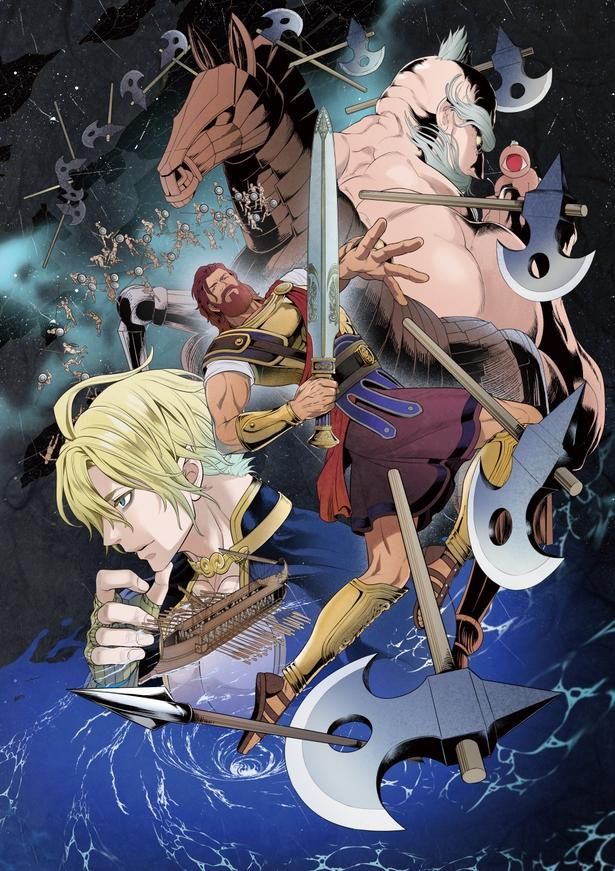 漫画家ユニットのアジチカが『オデュッセイア』をテーマにイラストを描き下ろし！ イラスト/アジチカ