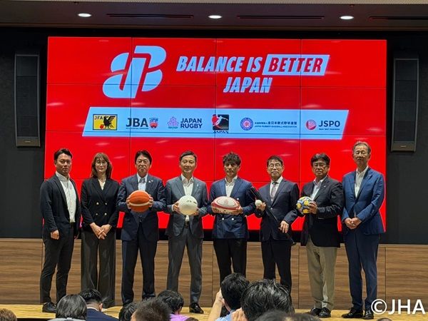 スポーツ6団体が連携！子どもたちのスポーツ環境づくりに向けたプロジェクト「BALANCE IS BETTER JAPAN」始動