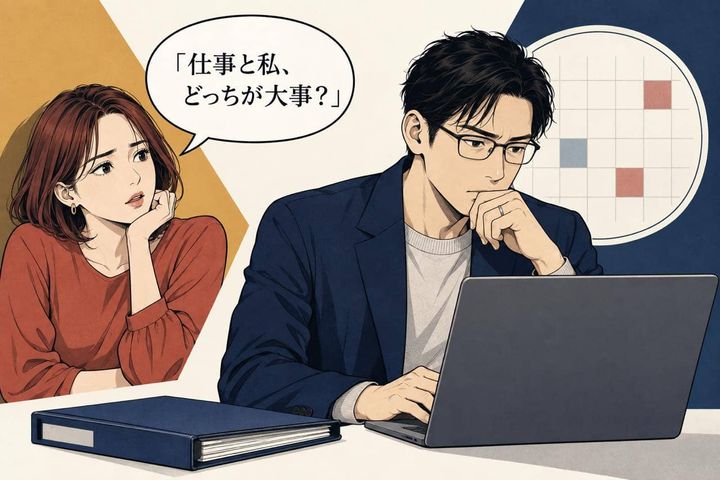 「仕事と私、どっちが大事？」男性が“好きな女性より仕事を選ぶ”本当の理由