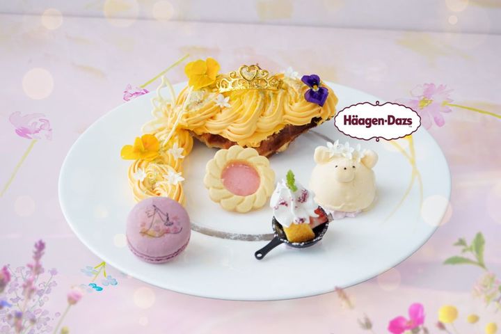 ラプンツェルと花冠クマのスイートガーデン
